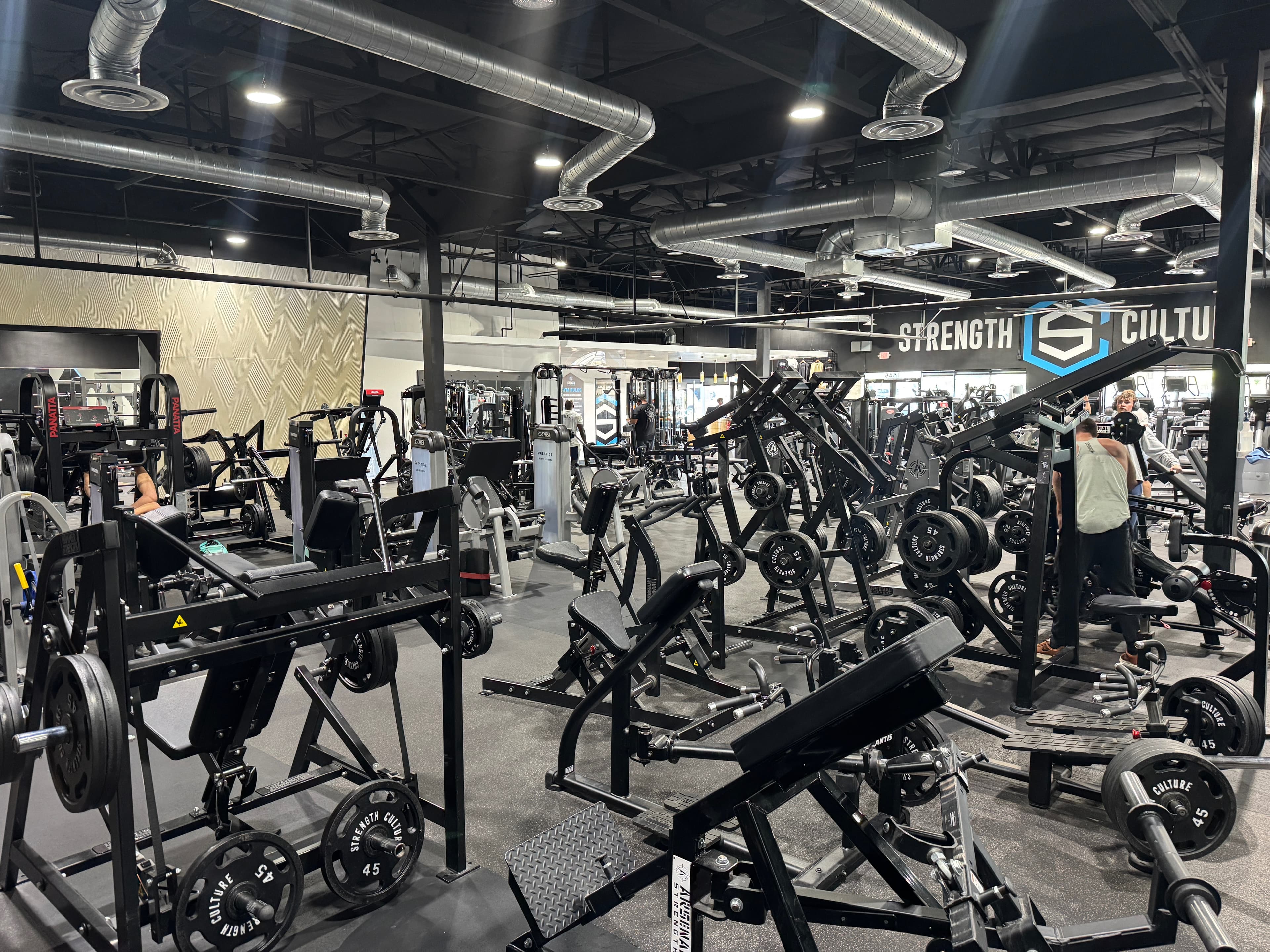 Strength Culture training floor — premium equipment, real coaching environment in Las Vegas